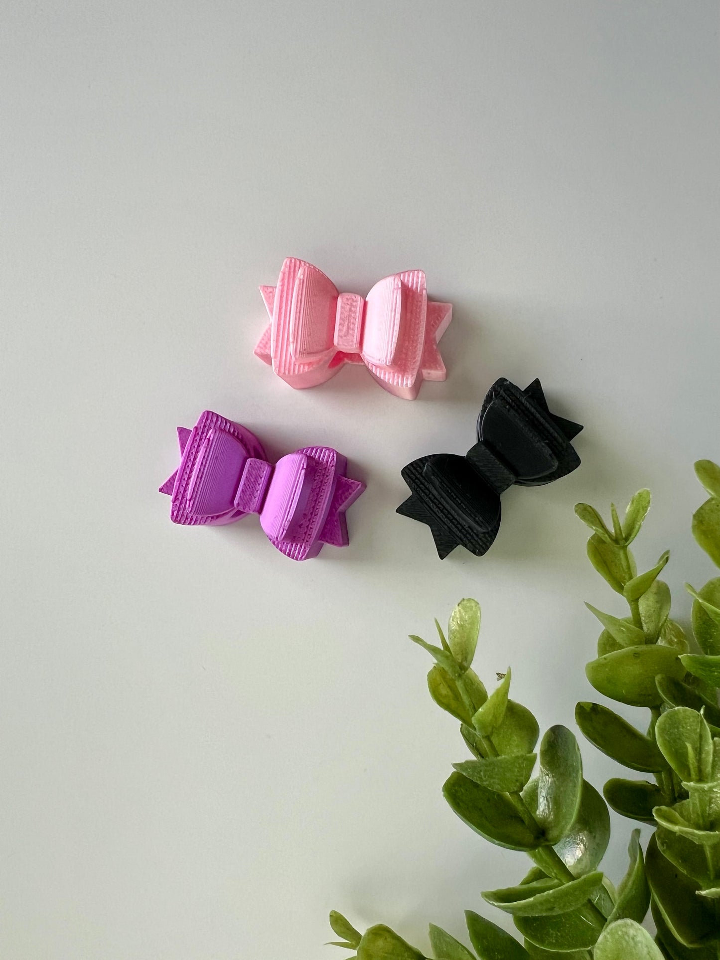 Dainty Bow Straw Topper