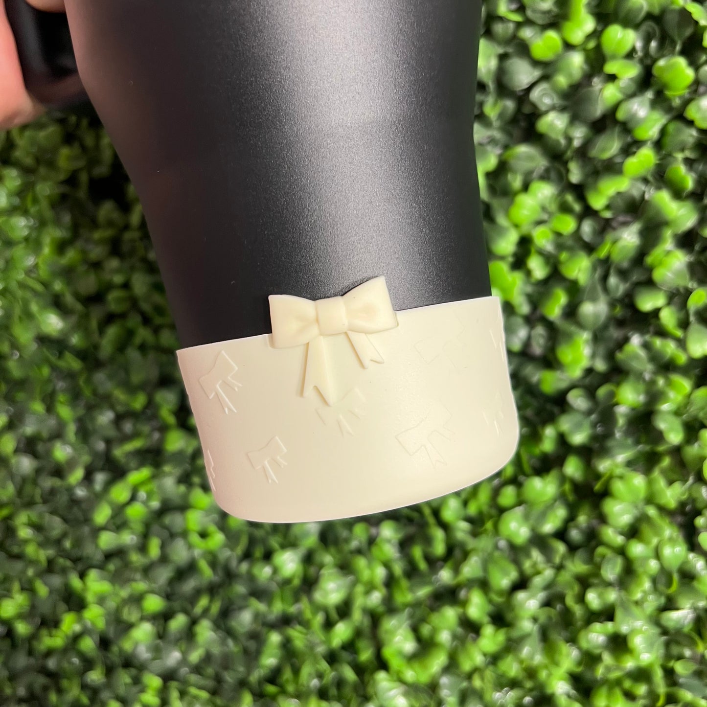 Tumbler Bow Silicone Boots