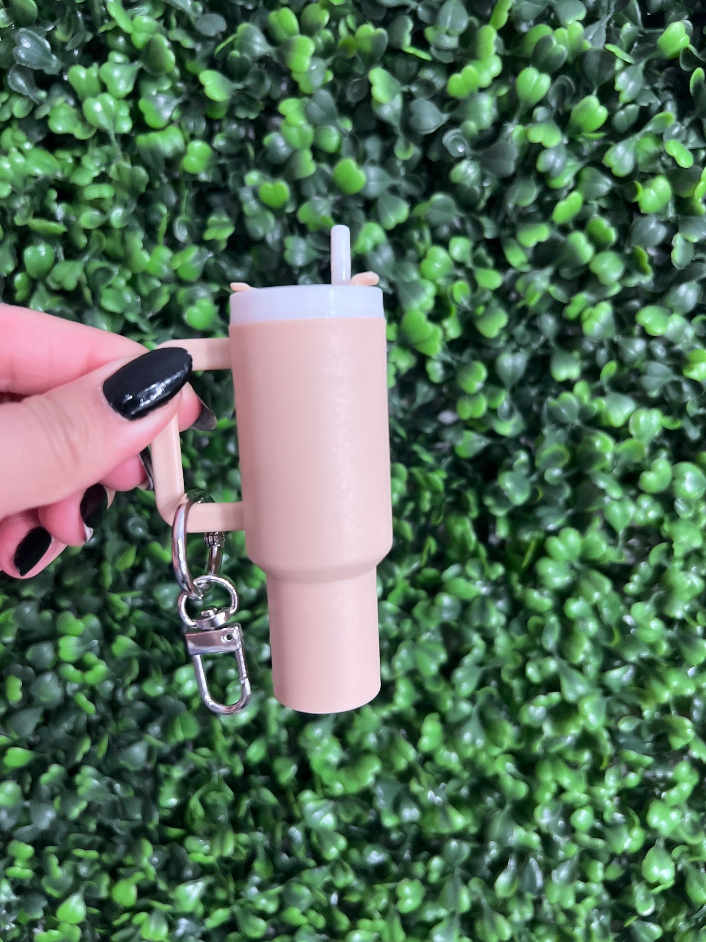 Solid Color Mini Keychain Tumblers