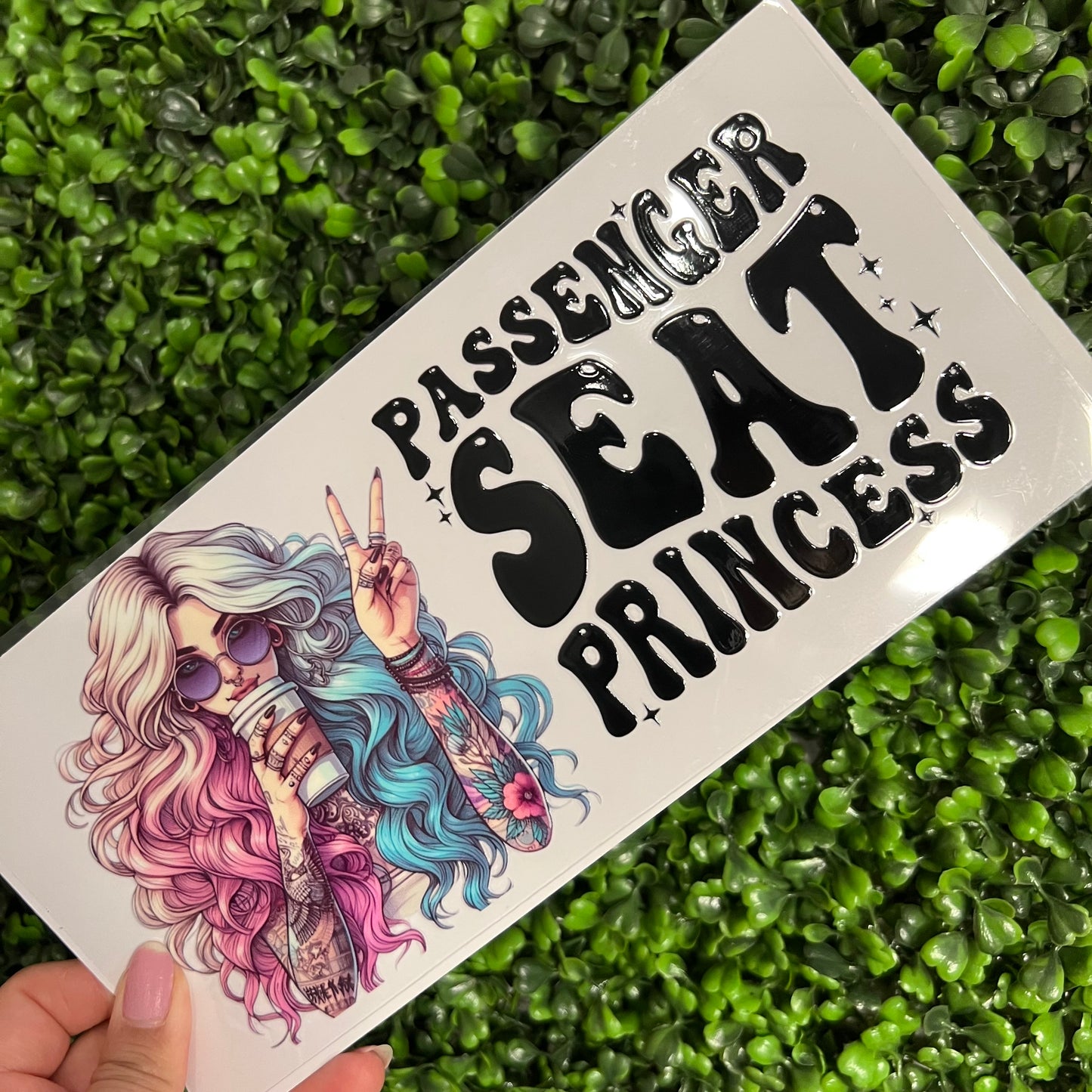 i5 Passenger Seat Princess Single Sided UVDTF WRAPS