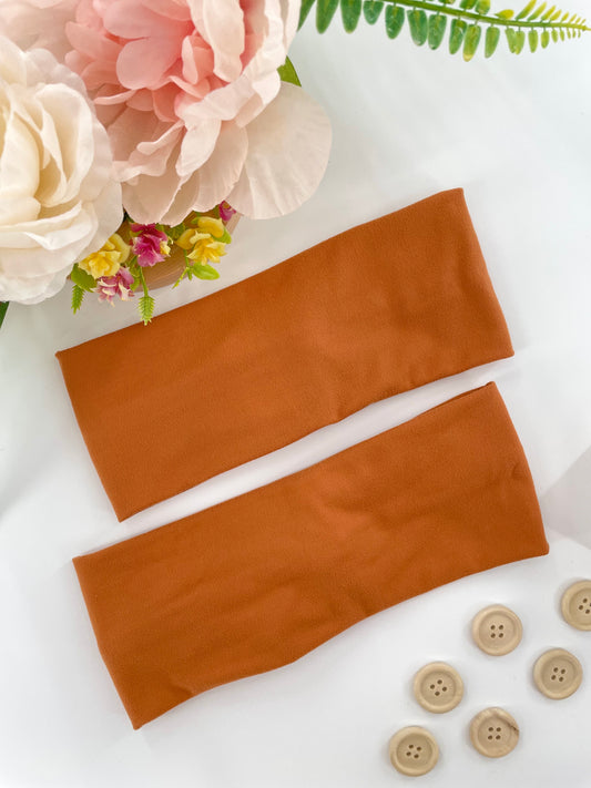 Terracota Solid Color Headband
