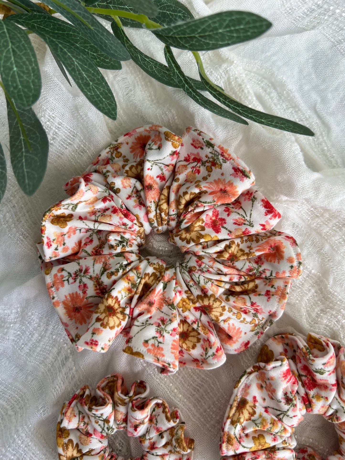 Bright Autumn Scrunchies