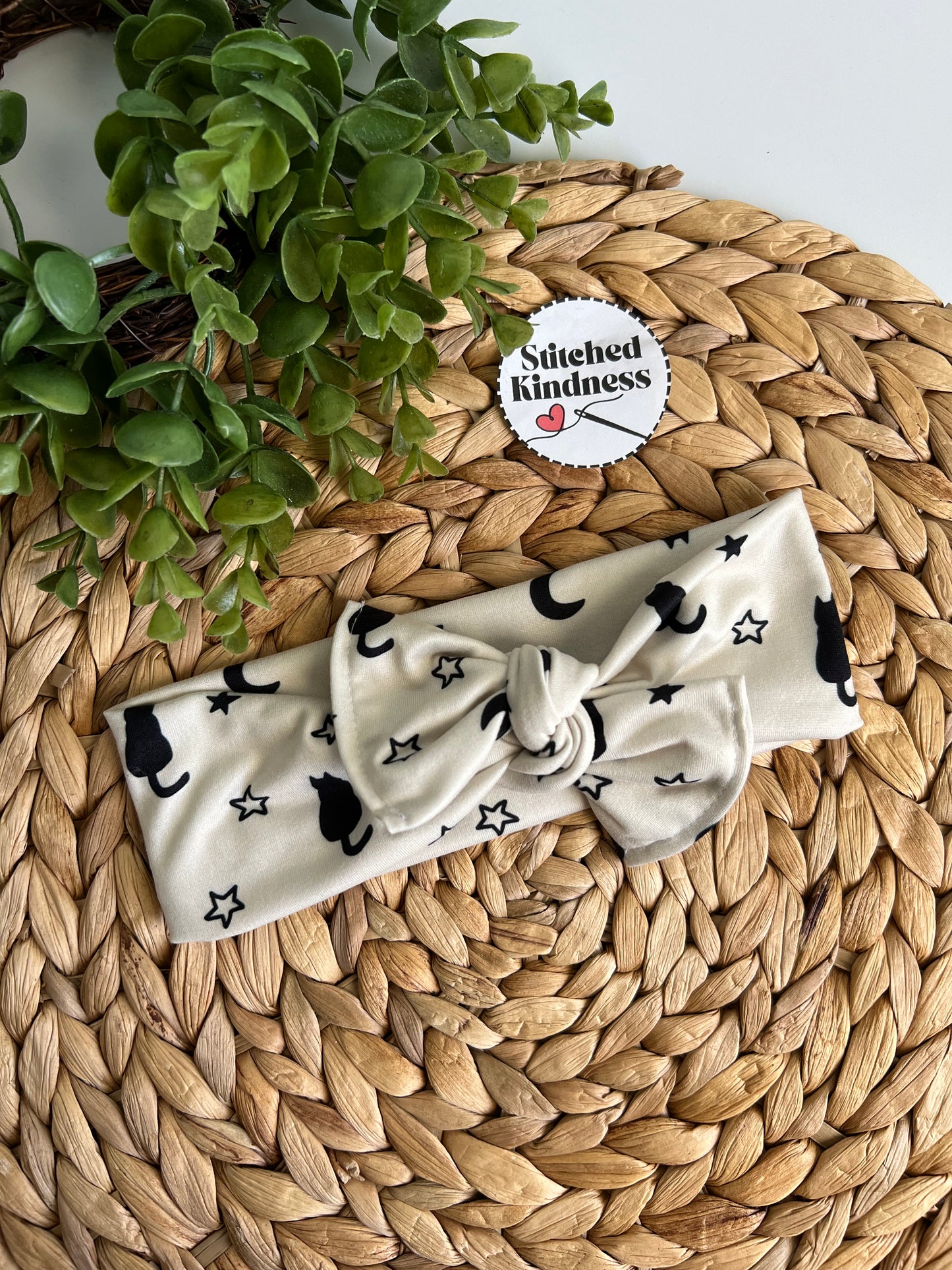 Black Cats Toddler/Infant Headband