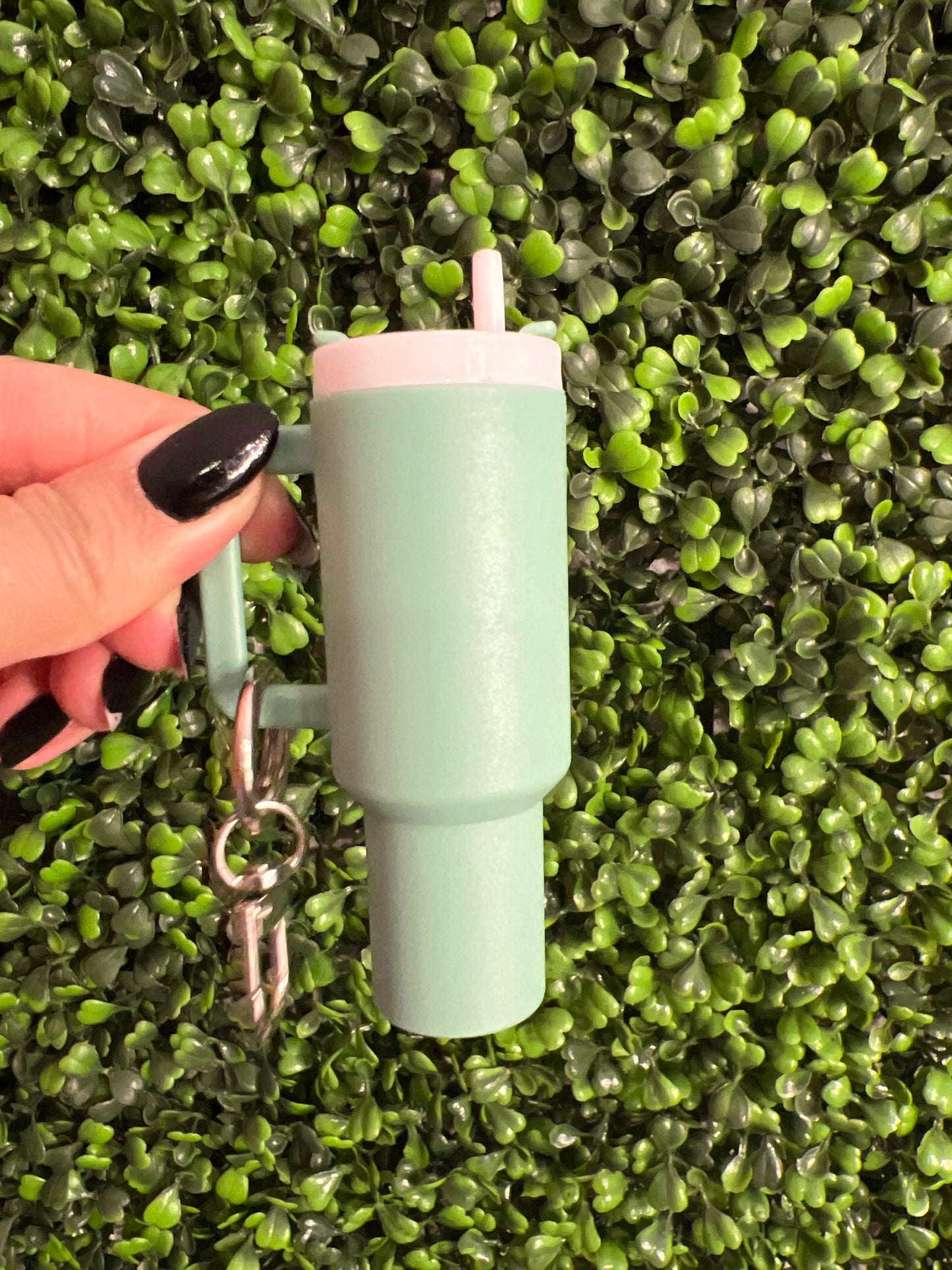 Solid Color Mini Keychain Tumblers