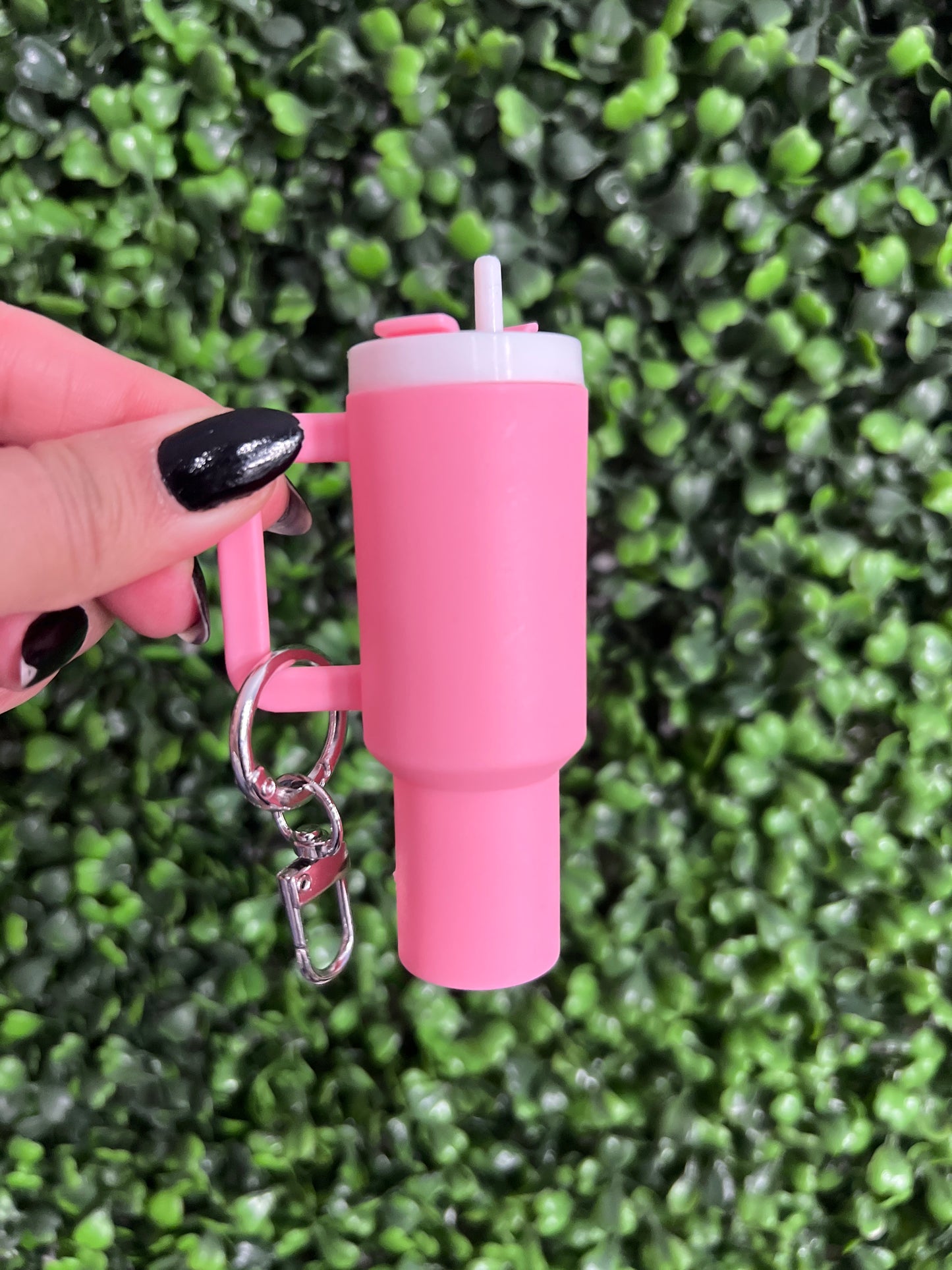 Solid Color Mini Keychain Tumblers
