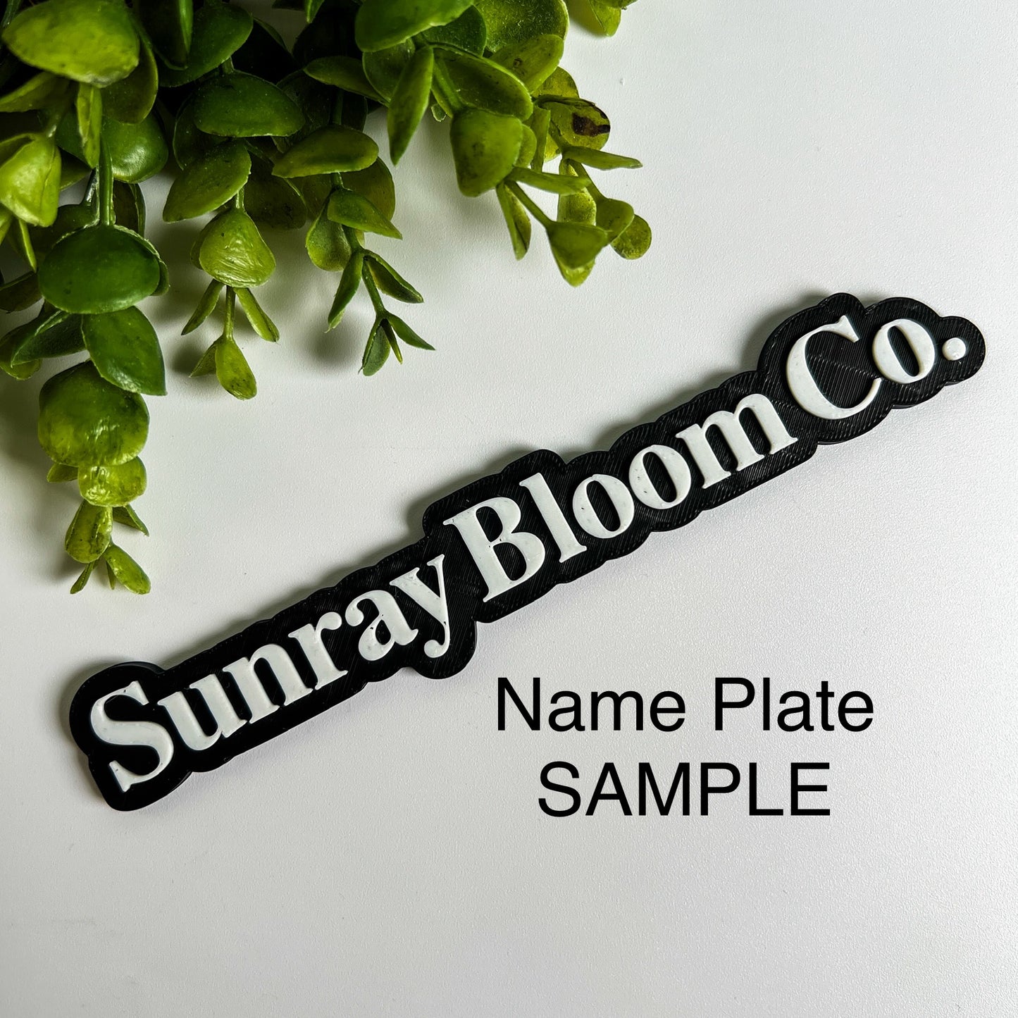 Personalized Name Plate