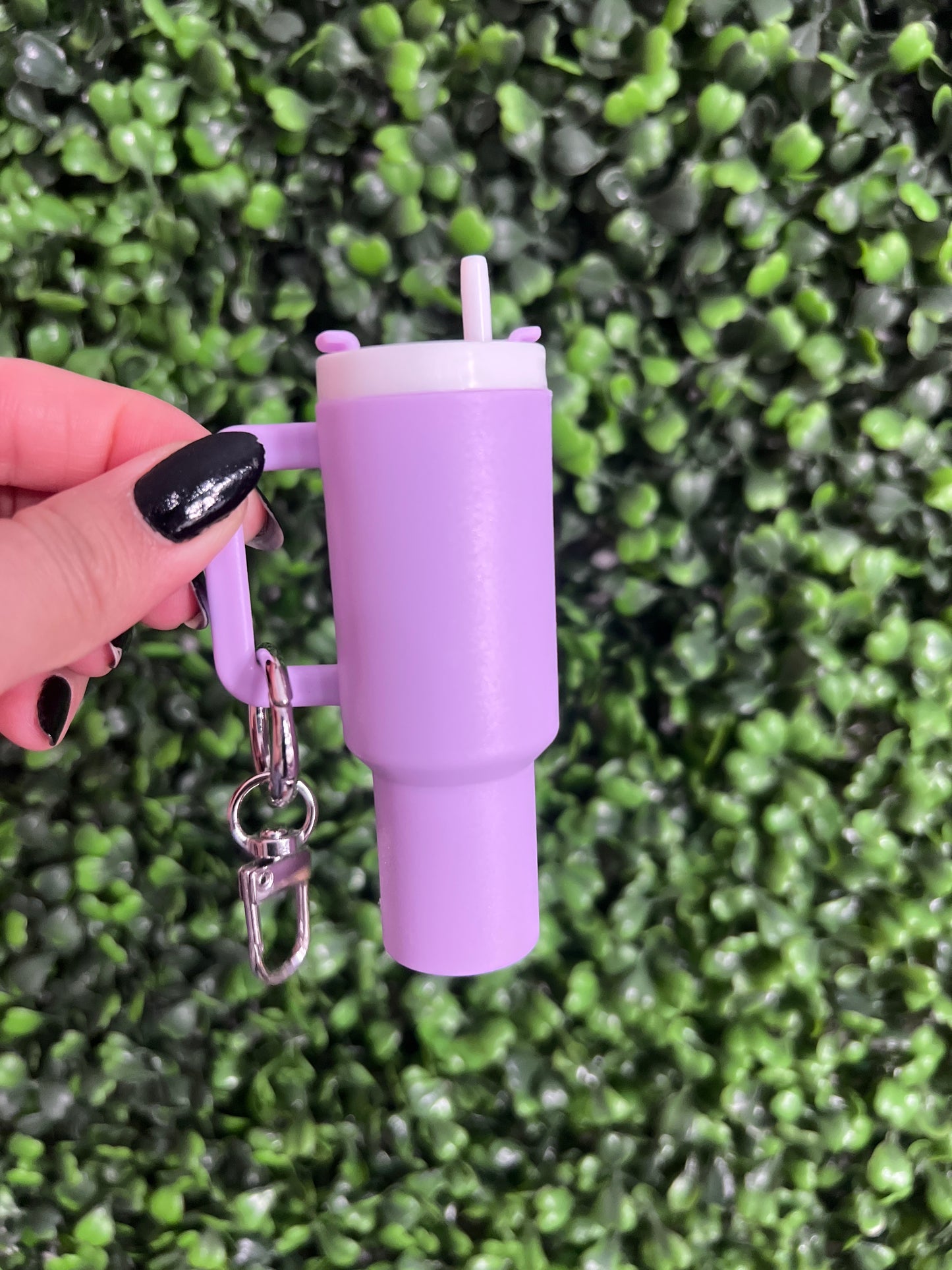 Solid Color Mini Keychain Tumblers