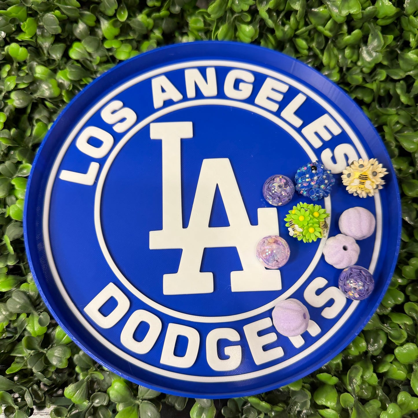 Blue Baseball Team Tray Multi Use Tray SOLD INDIVIDUALLY