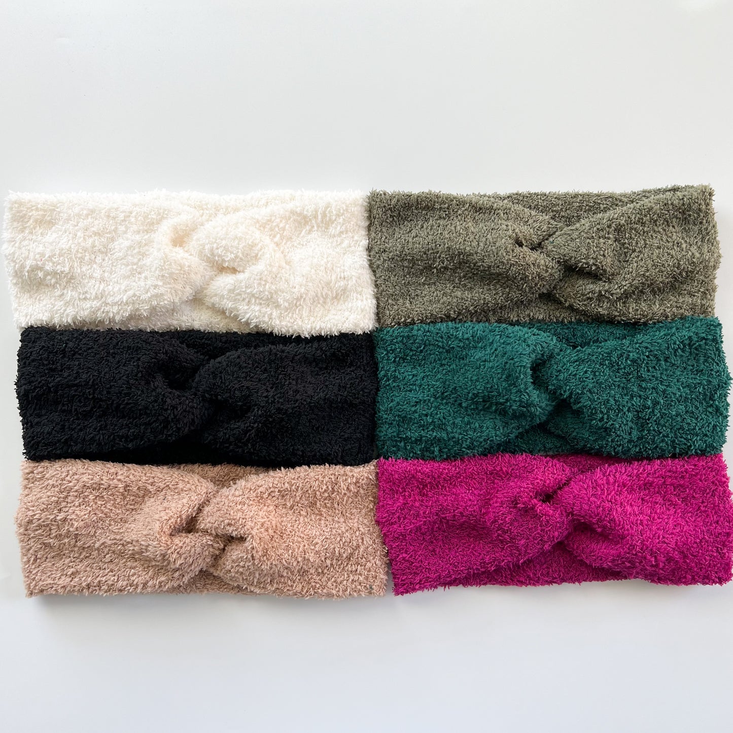 Cozy Sherpa Turban Headbands
