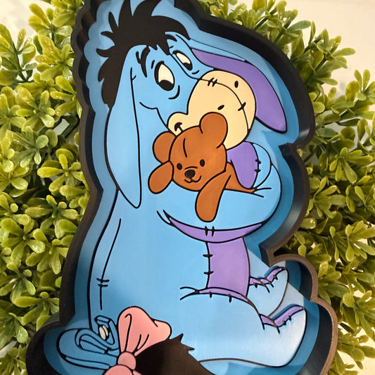 Donkey with Teddy Tray Multi Use Tray SOLD INDIVIDUALLY