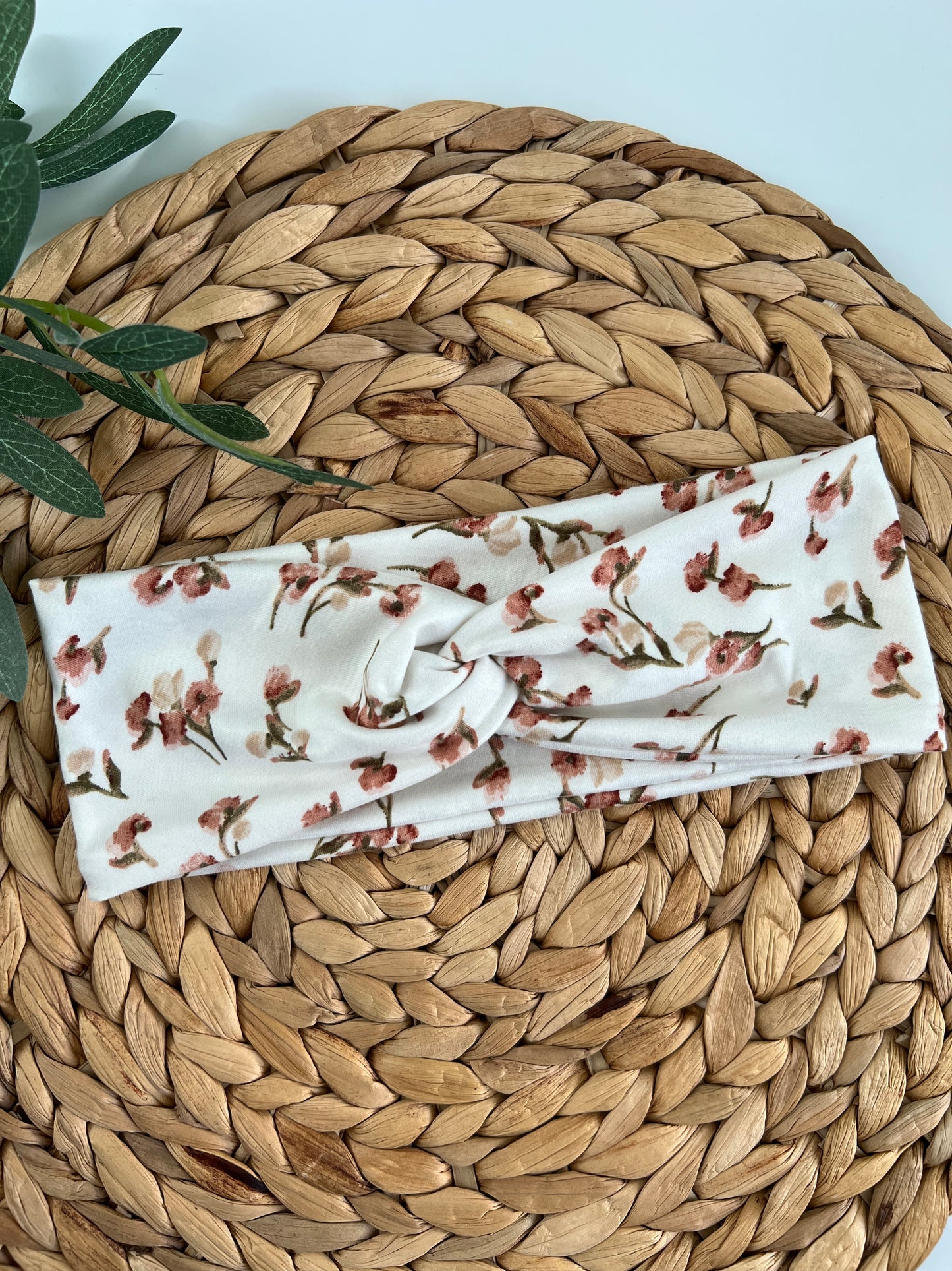 Water Color Floral Turban Headbands