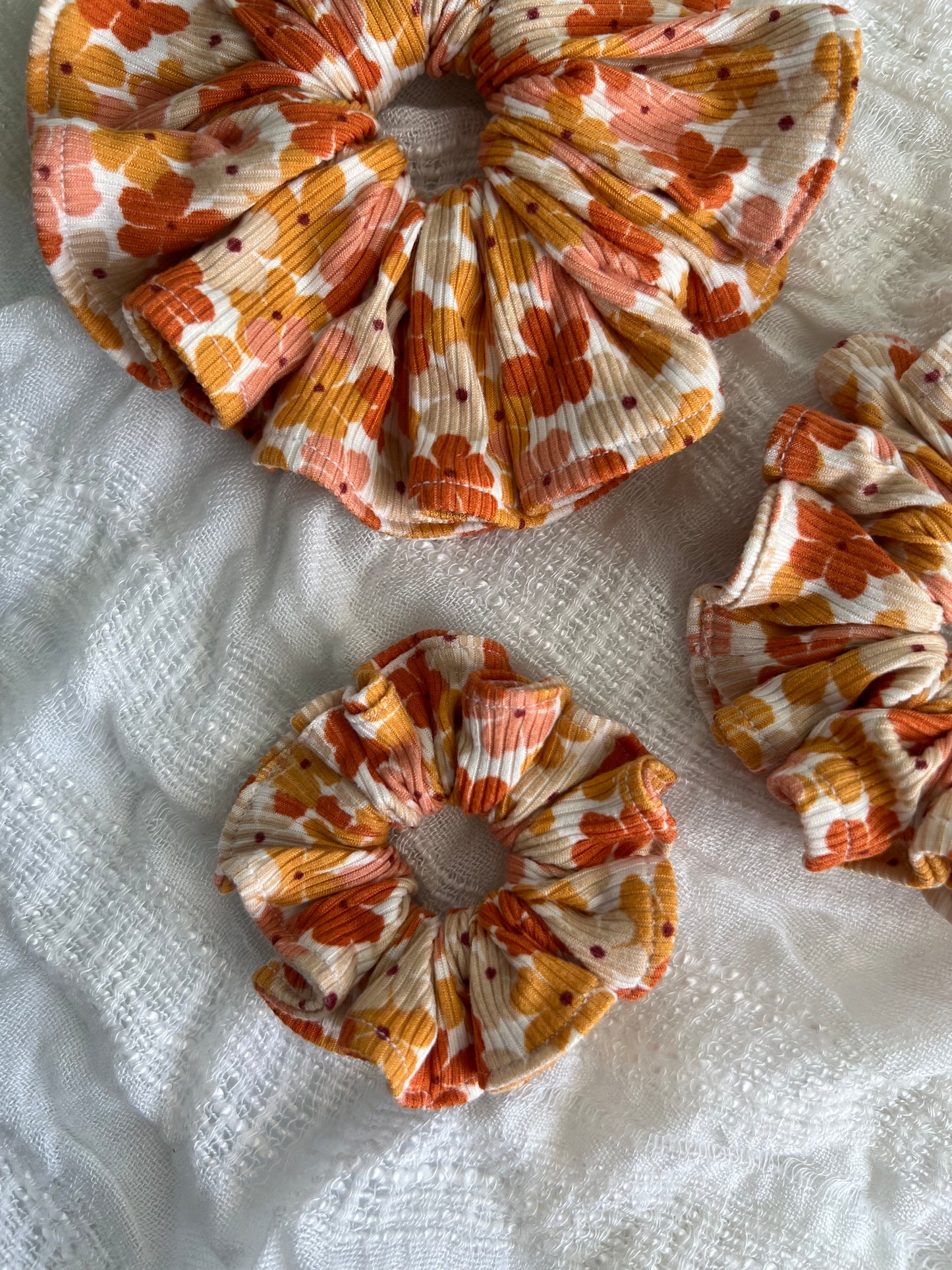 Retro Autumn Scrunchies