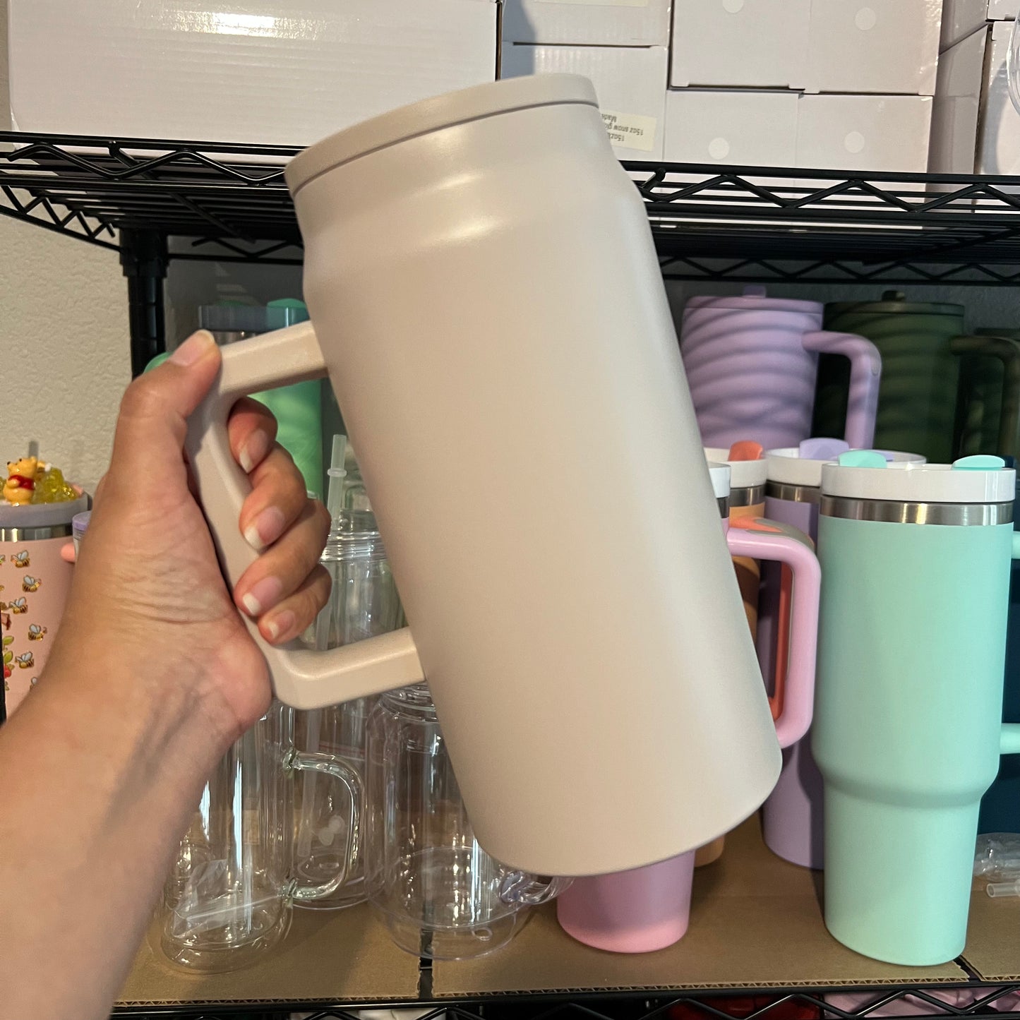 50 oz stainless steel tumbler with handle Cup Blanks