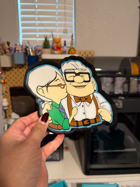 Adventure Couple Large Tray Multi Use Tray Sold Individually