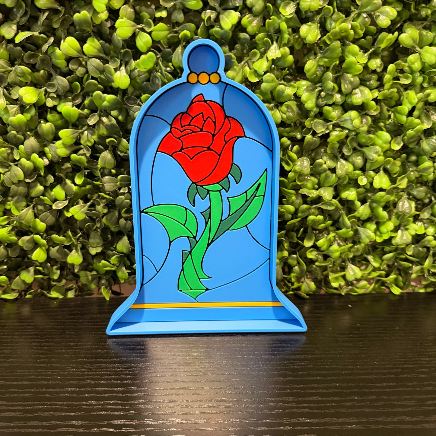 Enchanted Rose Tray Multi Use Tray