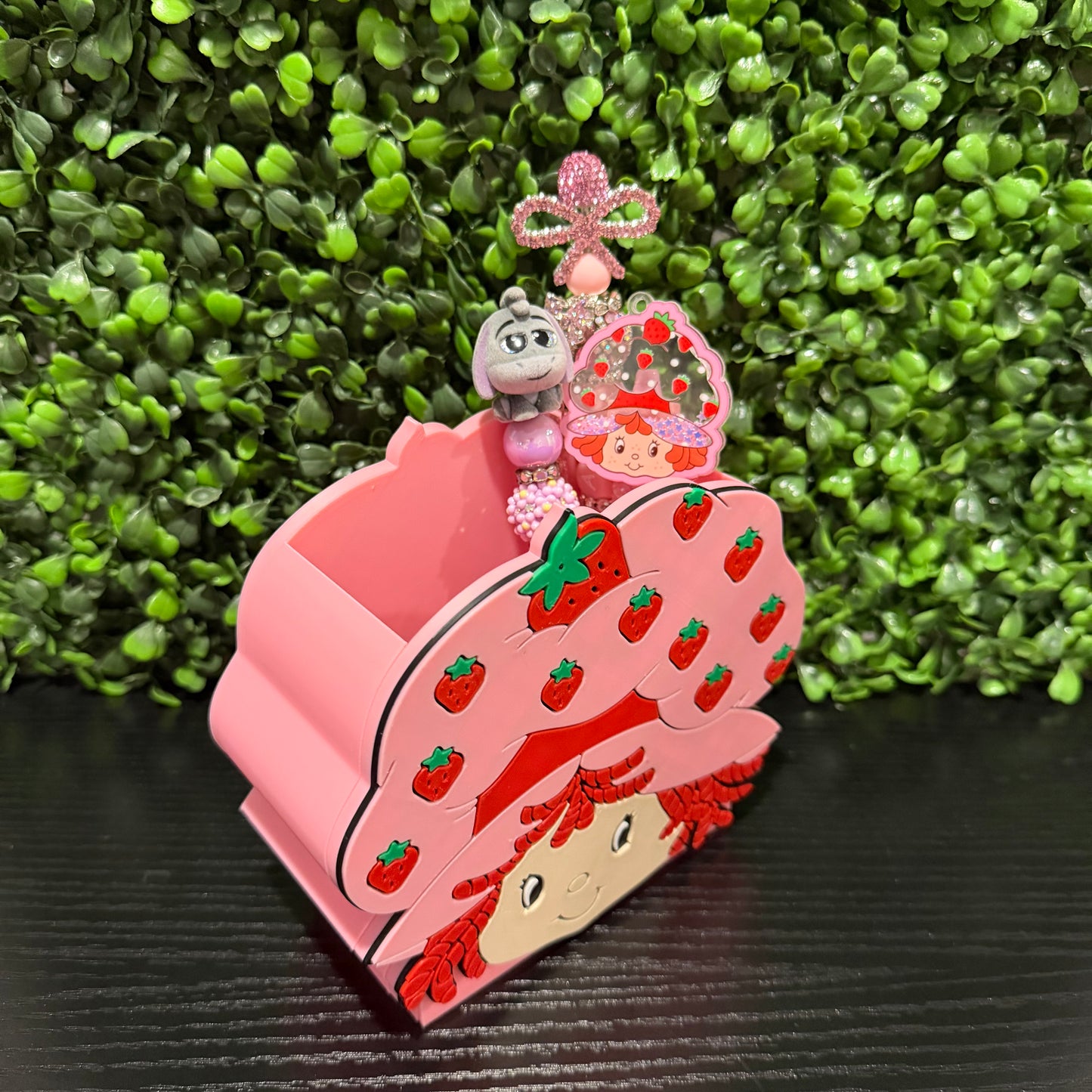 Strawberry Girl Pencil Holder
