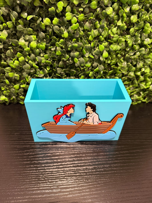 Mermaid on Boat Pencil Holder