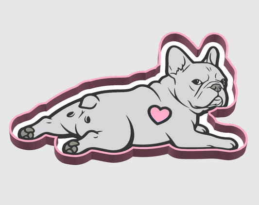 Frenchie Dog Tray Multi Use Tray