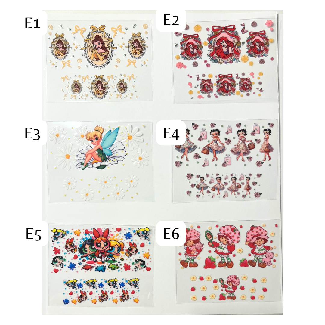 Princesses Girls Mini Wraps