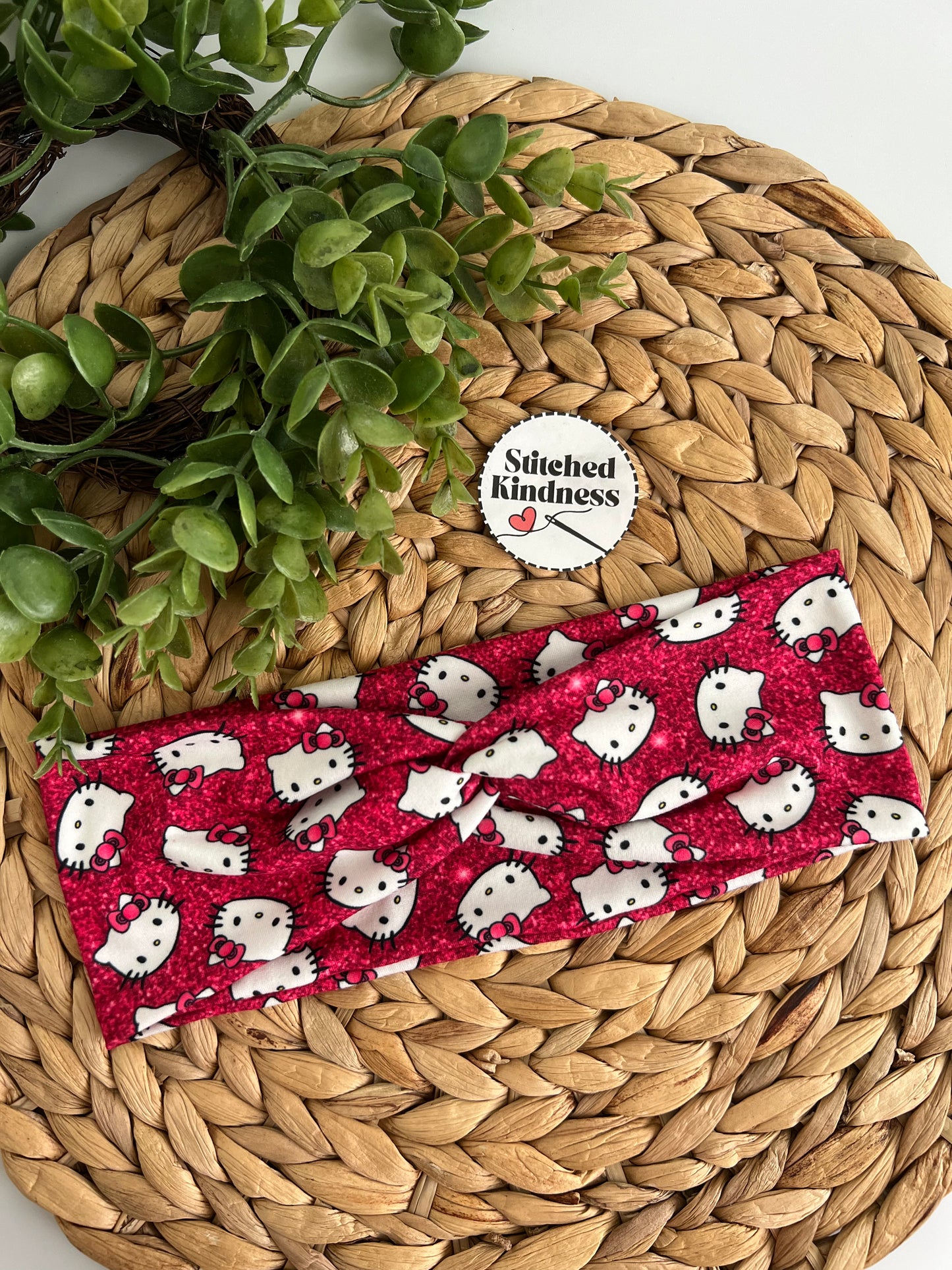 Cat and Shimmer Turban Headbands