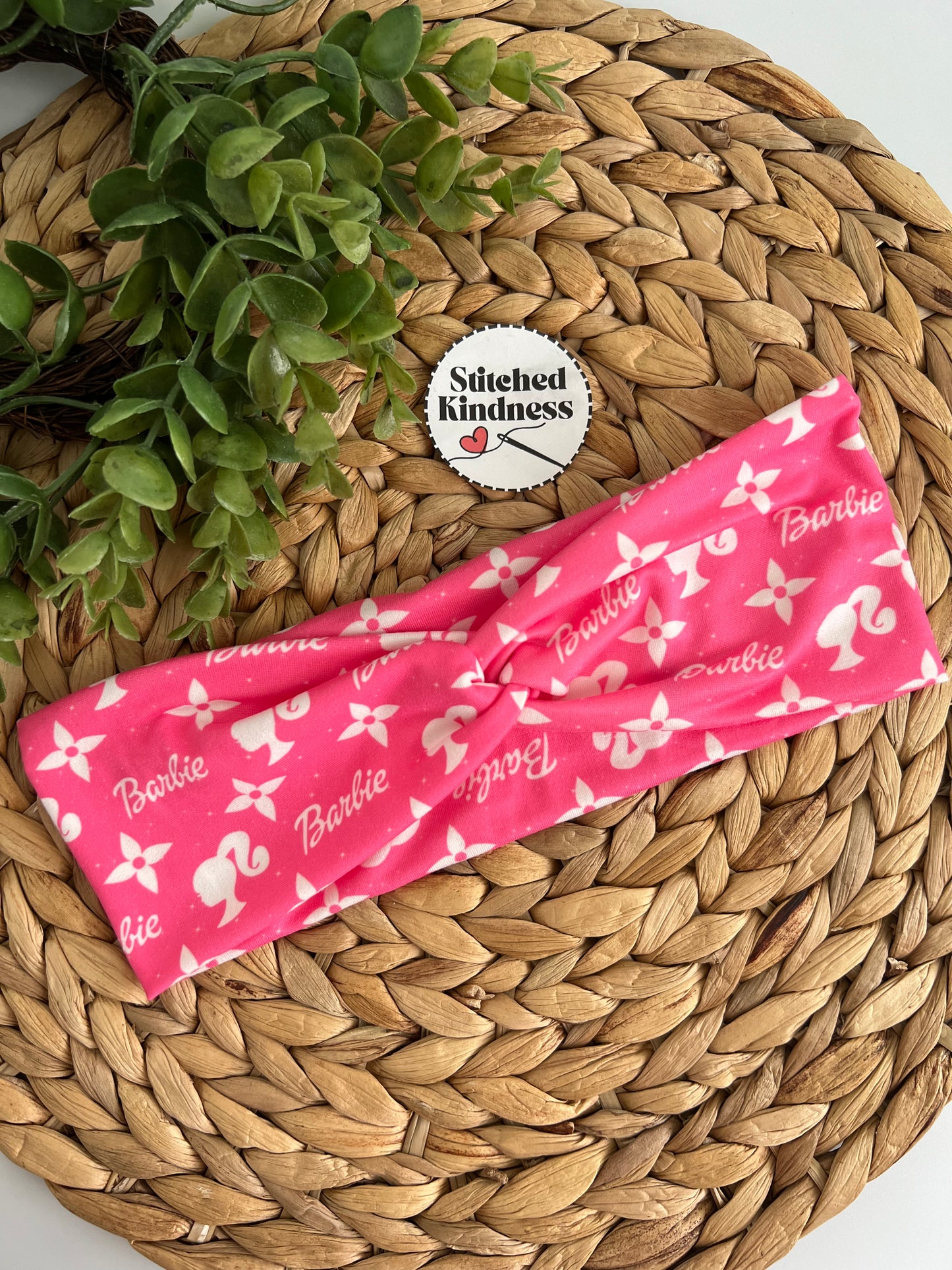 Pink Girl Turban Headbands