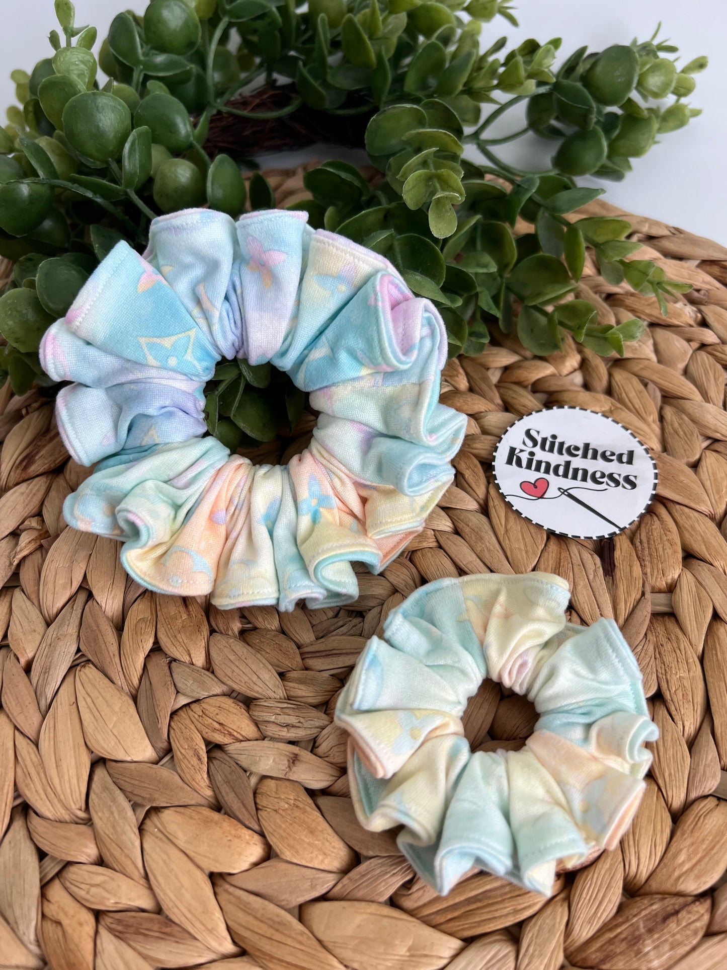 Pastel Lu Scrunchies