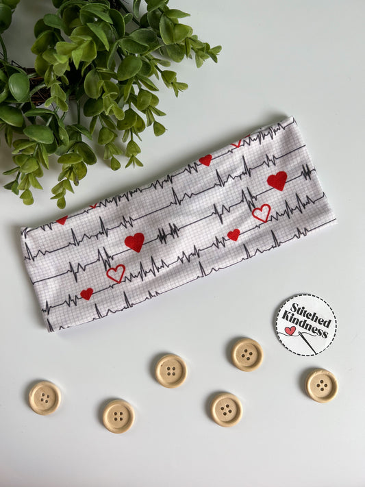 ECG Telemetry Nurse, White Turban