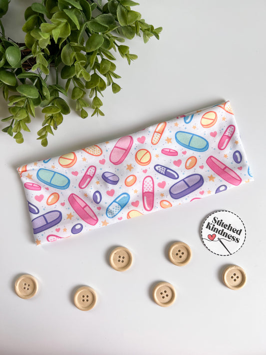 Pastel Pills Turban