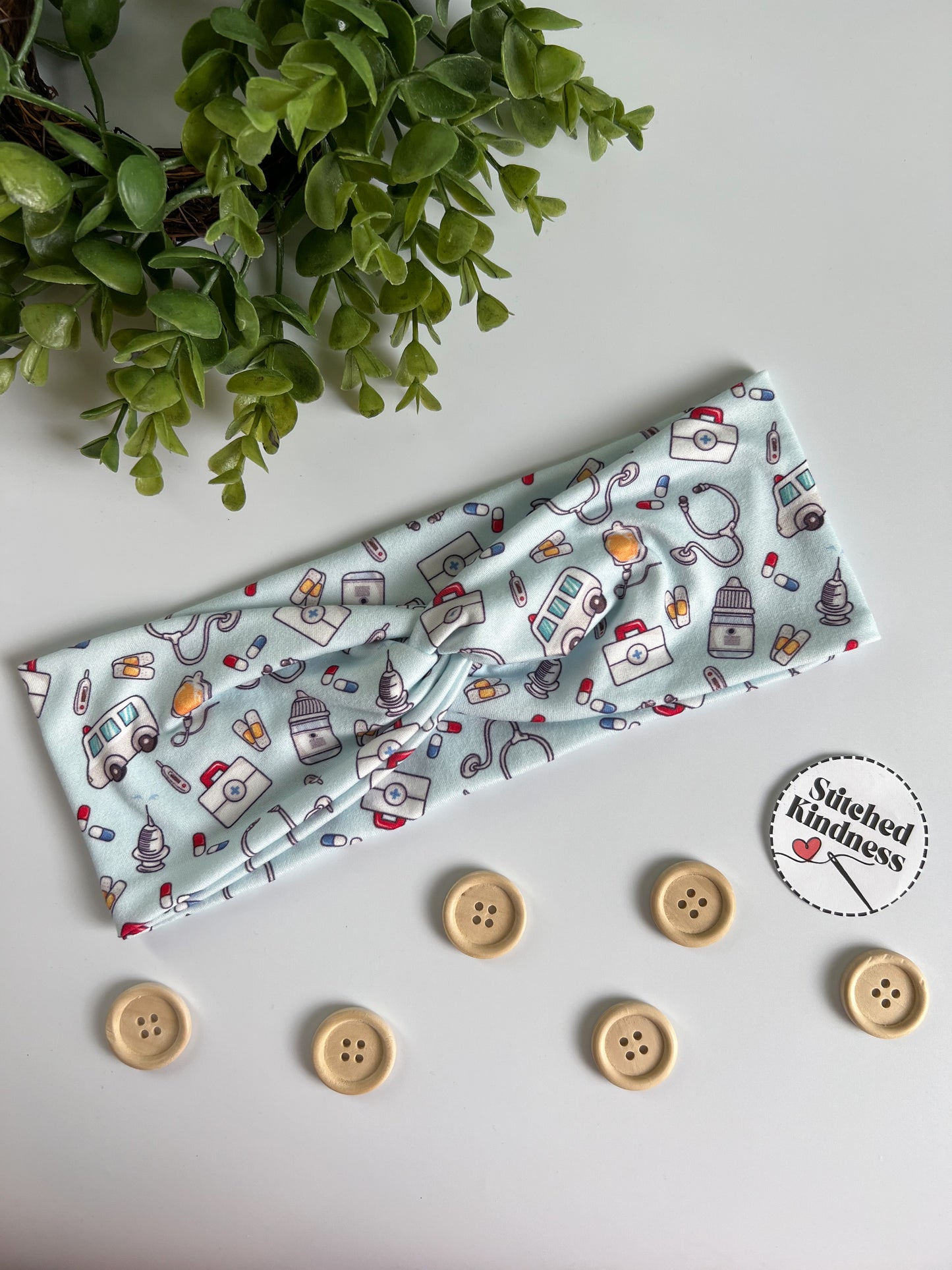 EMT Ambulance Medical Turban Headband