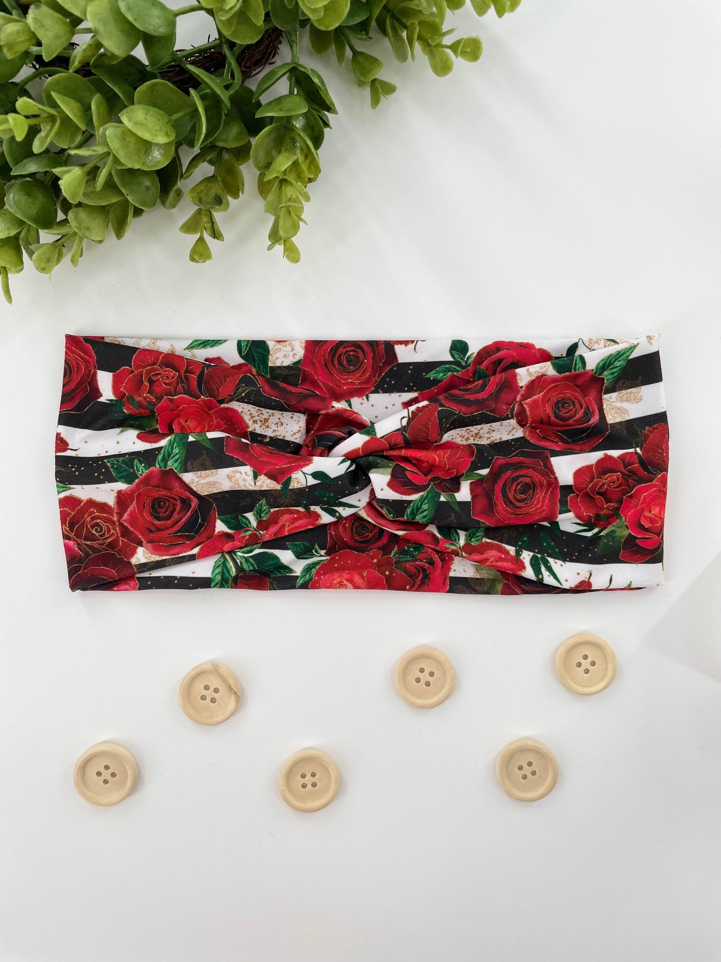 Red Rose Turban