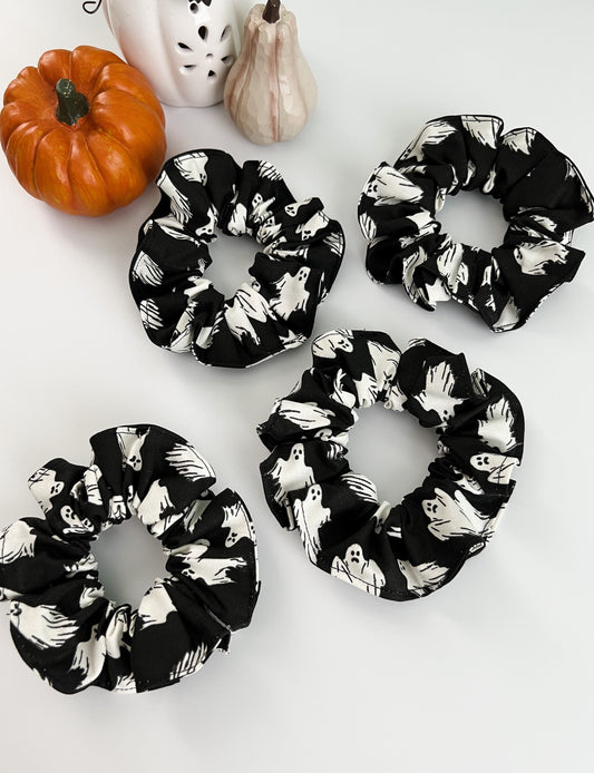 Black Ghosts- Scrunchies