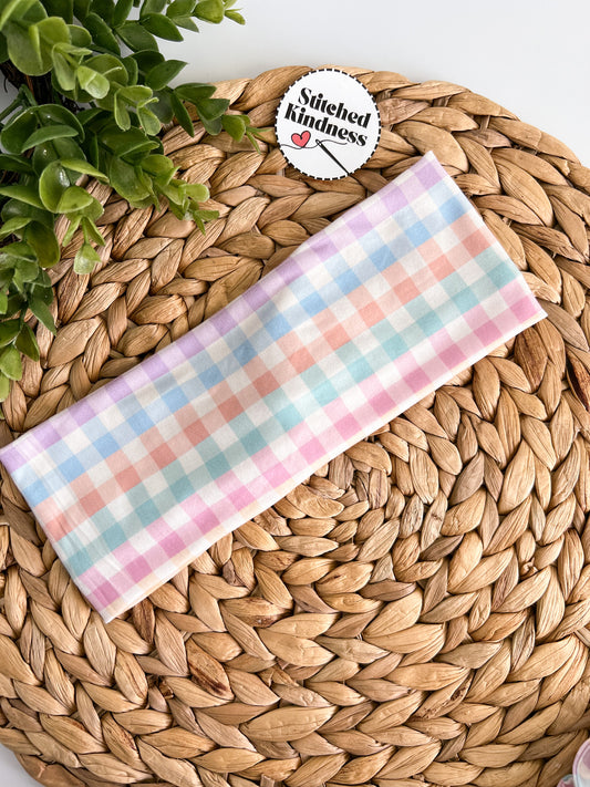 Pastel Rainbows Turban Headband