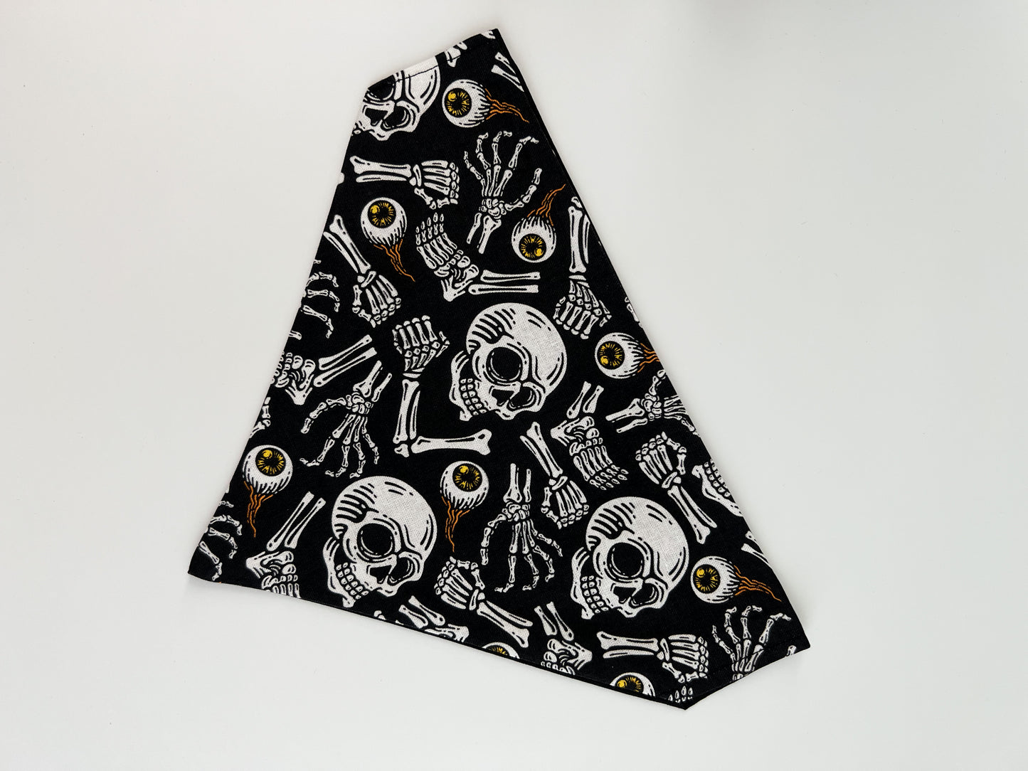 Skulls & Bones- Over The Collar Dog Bandana