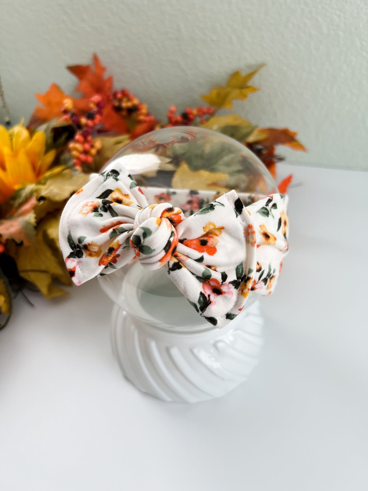 Autumn Flowers Toddler/Infant Headband