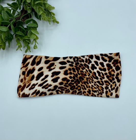 Leopard Turban Headband