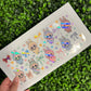 #223 Colorful Bubus Holographic UVDTF WRAPS
