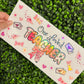 E4 One Loved Teacher Holographic UVDTF WRAPS