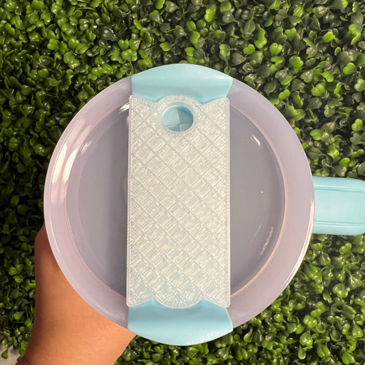 Blank Tag Lid Topper for 30 oz Tumbler