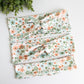 Green Florals Turban Headbands