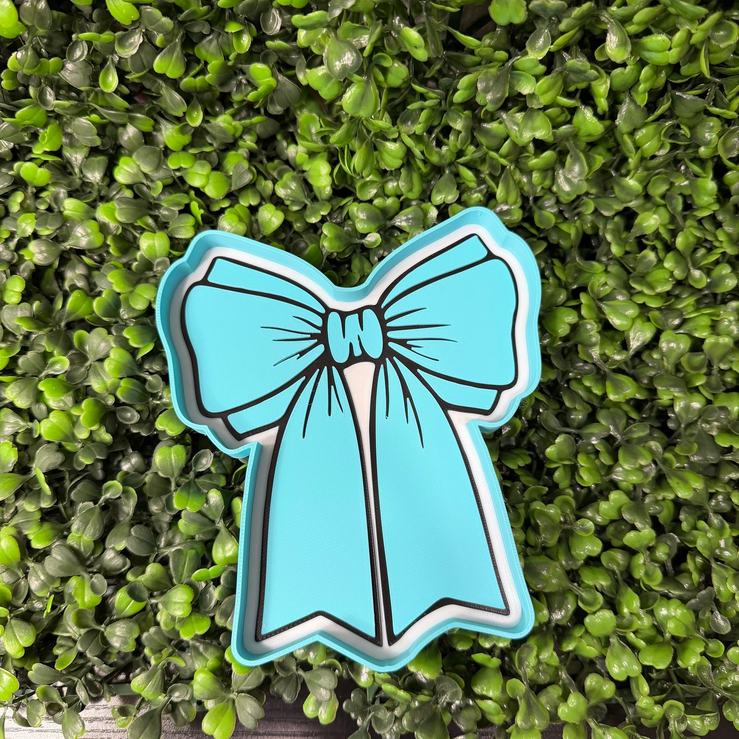 Bow with Long Tails Tray Multi Use Tray Sold Individually