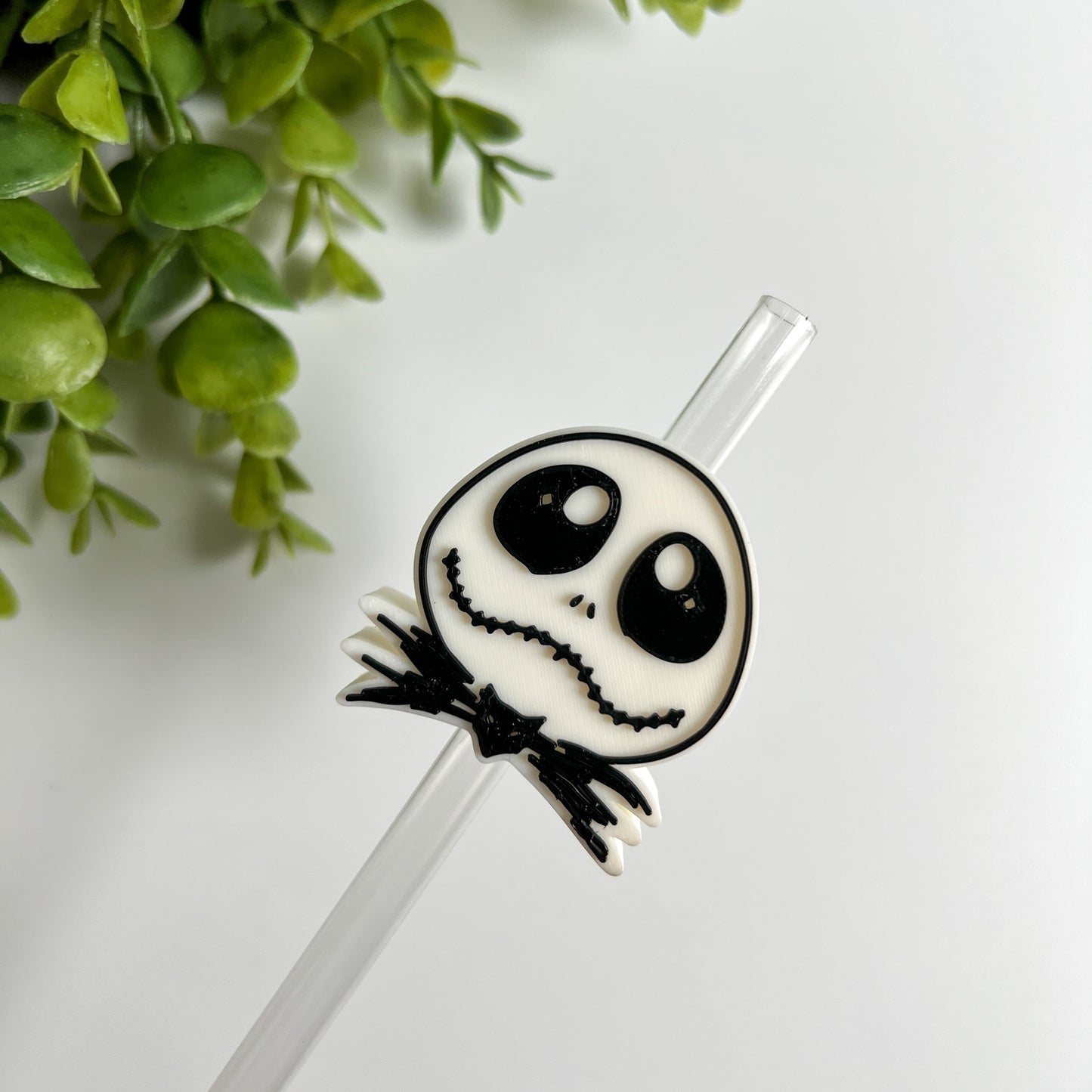Skeleton Straw Topper