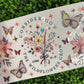 G18 Wildflowers Luke 12:27 Faith Holographic UVDTF WRAPS