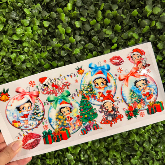 Y19 Betty Ornaments Single Sided UVDTF WRAPS
