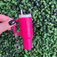 Solid Color Mini Keychain Tumblers
