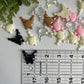 Kuku Resin Flat Back Charms Mixed Colors 8 pcs