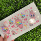 #224 Pink Bubus Holographic UVDTF WRAPS