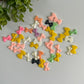 Dainty Bows Flat Back Charms Mixed 10 pcs