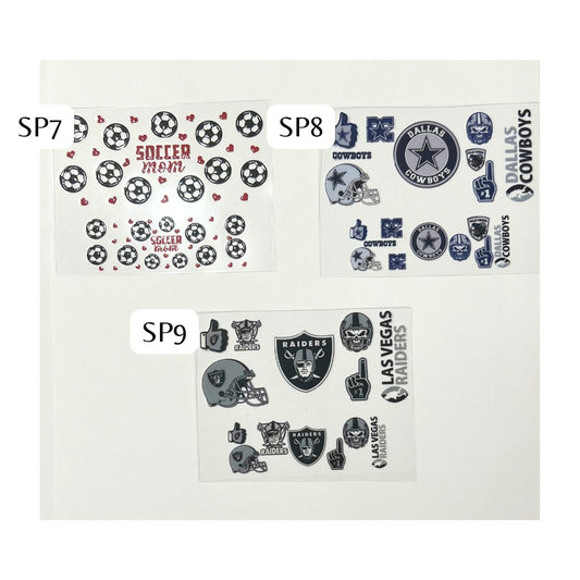 Sports Mama Sport Teams Mini Wraps