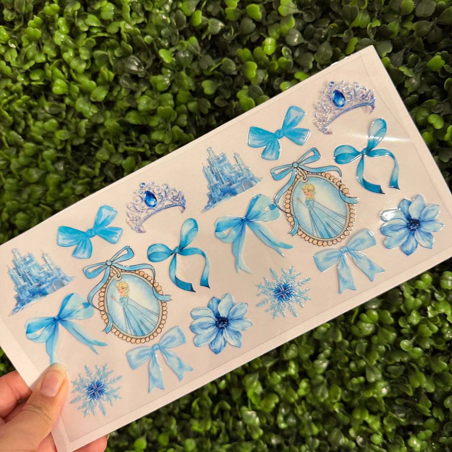 S35 Ice Princess Single Sided UVDTF WRAPS