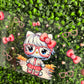Q7 Cute Cat with Glasses & Bows Single Sided UVDTF WRAPS